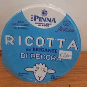 Ricotta di pecora fresca F.lli Pinna