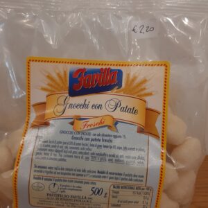 Gnocchi con patate freschi